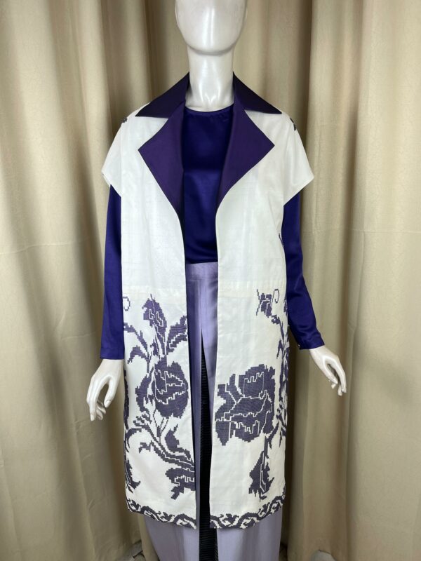 Outer Tenun Motif Bunga Masamba