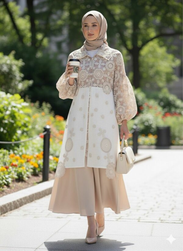Blus Tenun Tope - Gambar 3