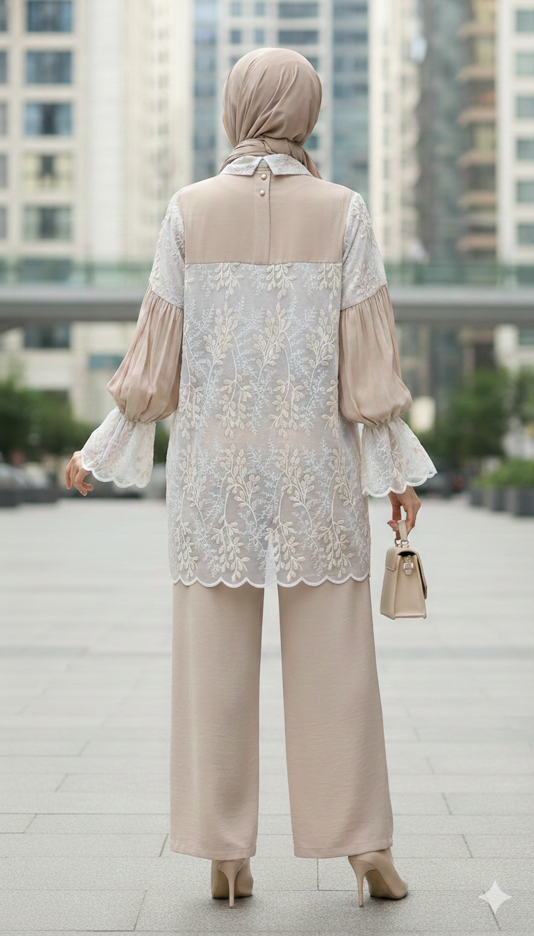 Nature's Silk Tunic - Gambar 5