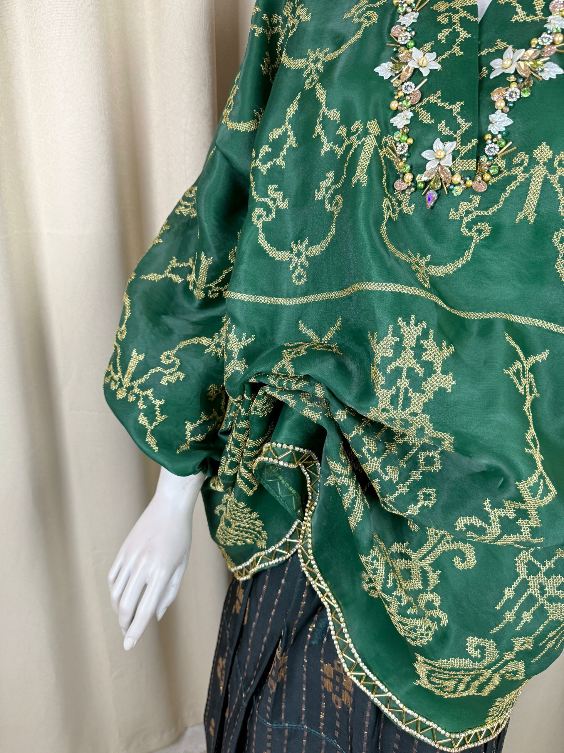 Baju Bodo Bordir Emerald - Gambar 7