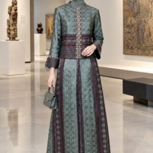 Adiwastra Crop Set - Sage Elegance